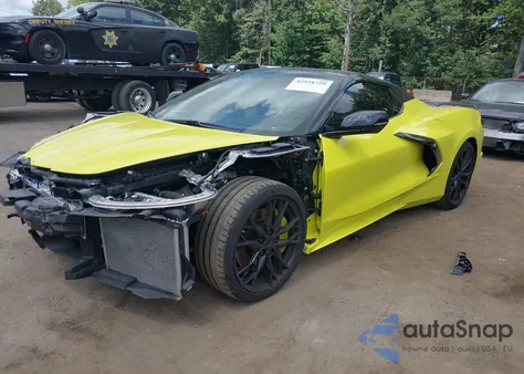 2023 Chevrolet Corvette Stingray Rwd 2Lt z USA, uszkodzony, nr VIN 1G1YB3D4XP5108708